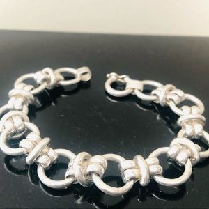 Peruvian 🇵🇪 Handmade 950 Siler Chunky Bracelet